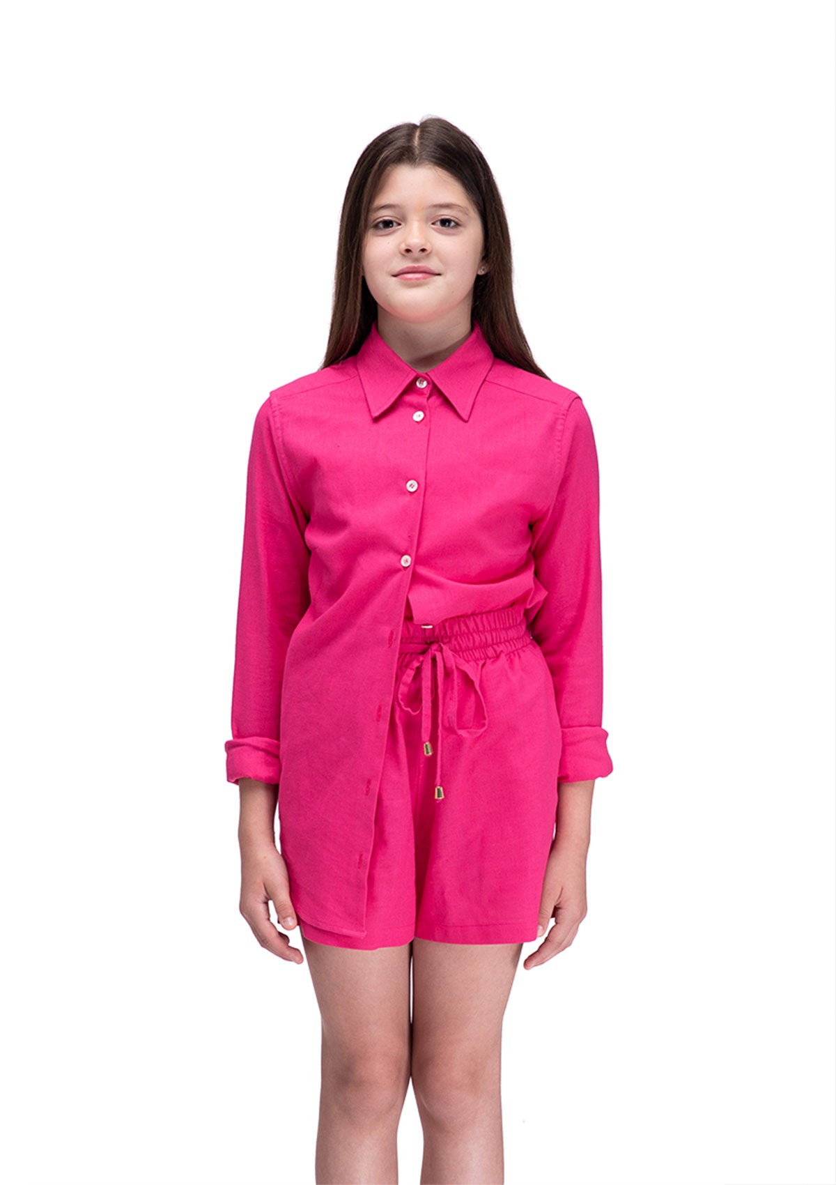 Детски ленен комплект PINK STAR KIDS Collection KA BO