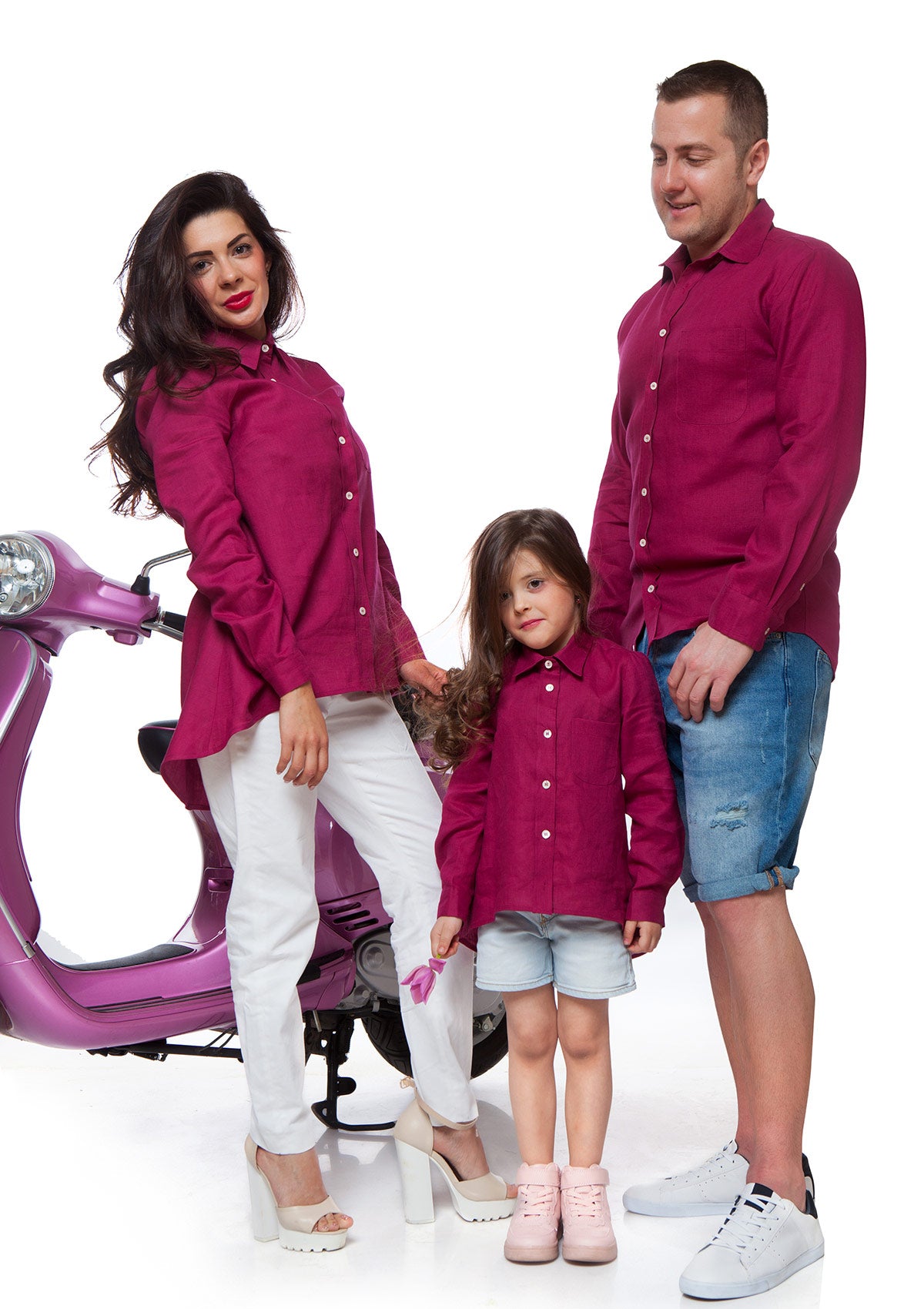 Комплект дамски ленени ризи STARFISH WOMEN/KIDS Collection KA BO