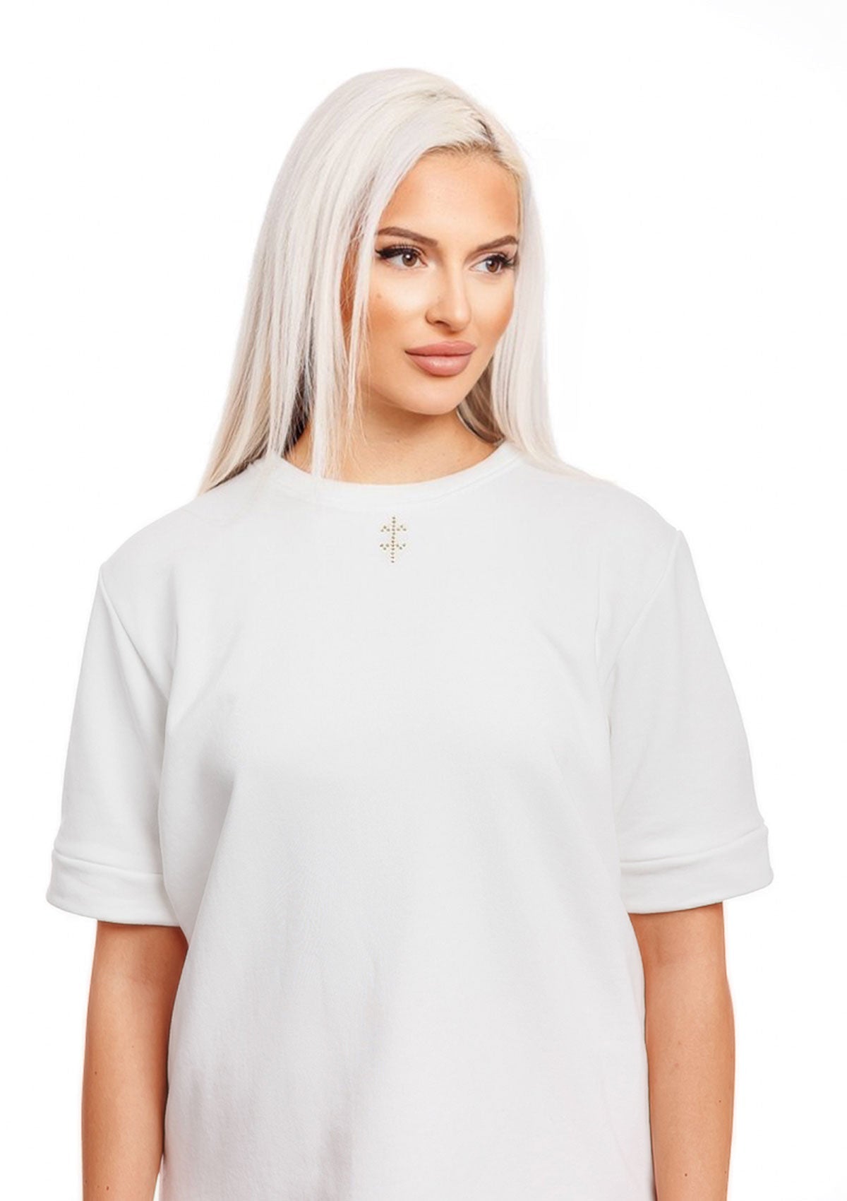 Тениска KIM GREEN бял Collection KA BO