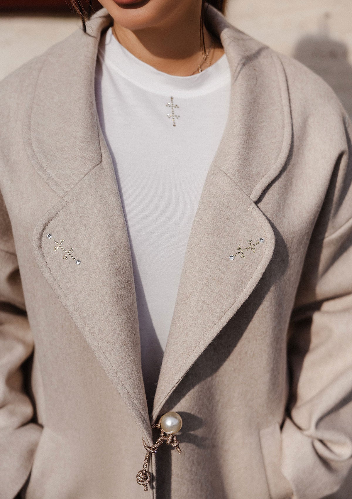 Дамско палто LINDA CRYSTAL Collection KA BO