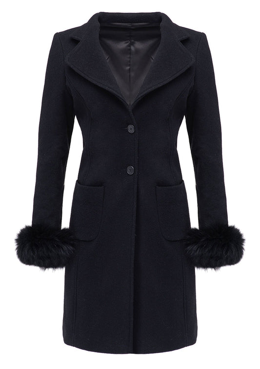 MEGEVE BLACK Дамско палто Collection KA BO