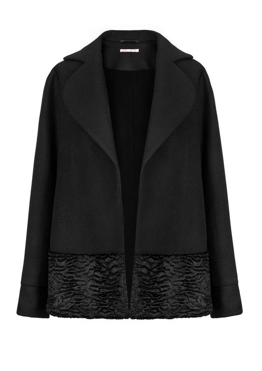 Дамско палто ANNA PYRNA - BLACK Collection KA BO