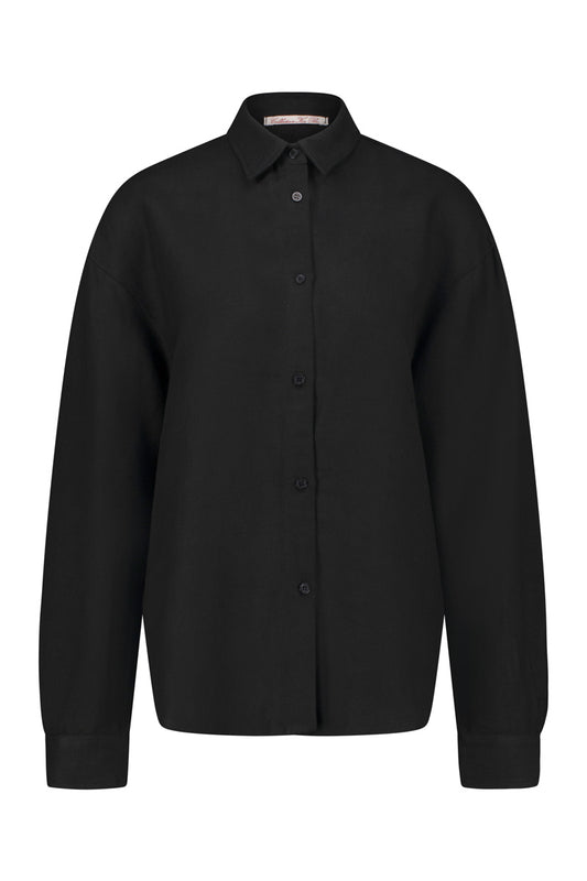 Мъжка ленена риза NEW LOOK BLACK Collection KA BO